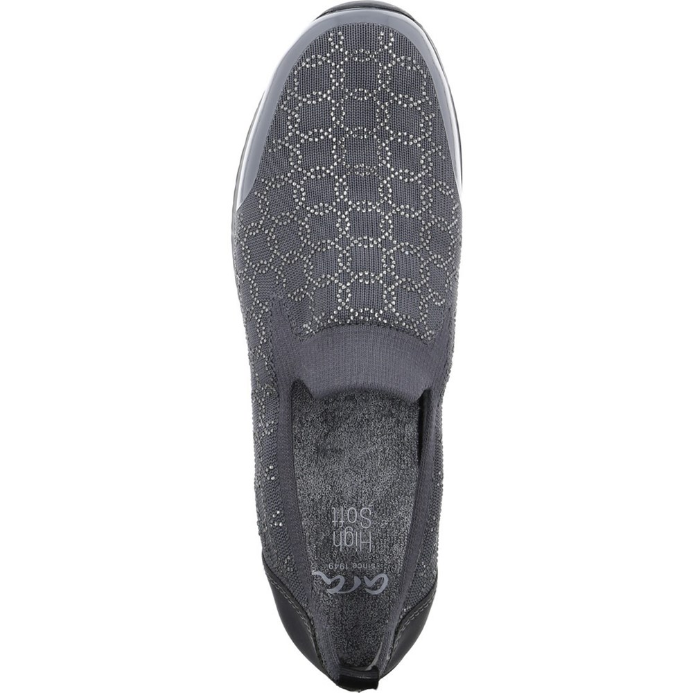 ARA Slip-ons Lissabon graphit Joggesko Dame Grå | TQ1546378