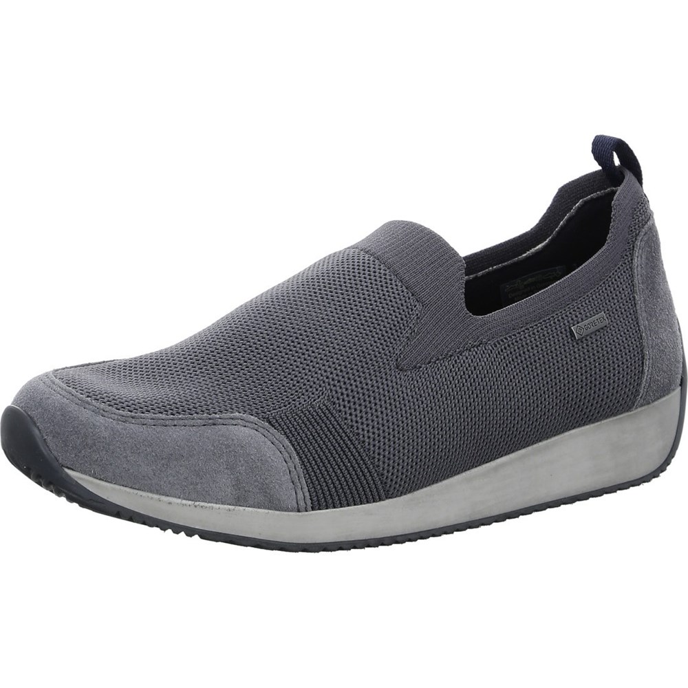 ARA Slip-ons Lissabon graphit Joggesko Dame Grå | XY6341207