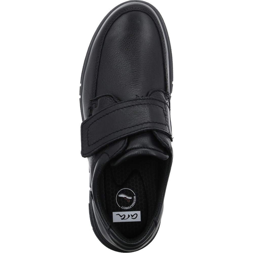 ARA Slip-ons Loris Joggesko Herre Svarte | MY8596304