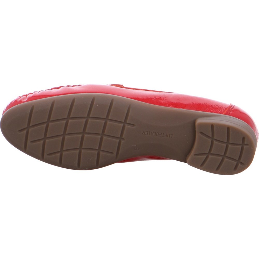 ARA moccasins Boston Loafers Dame Rød | IH9873420