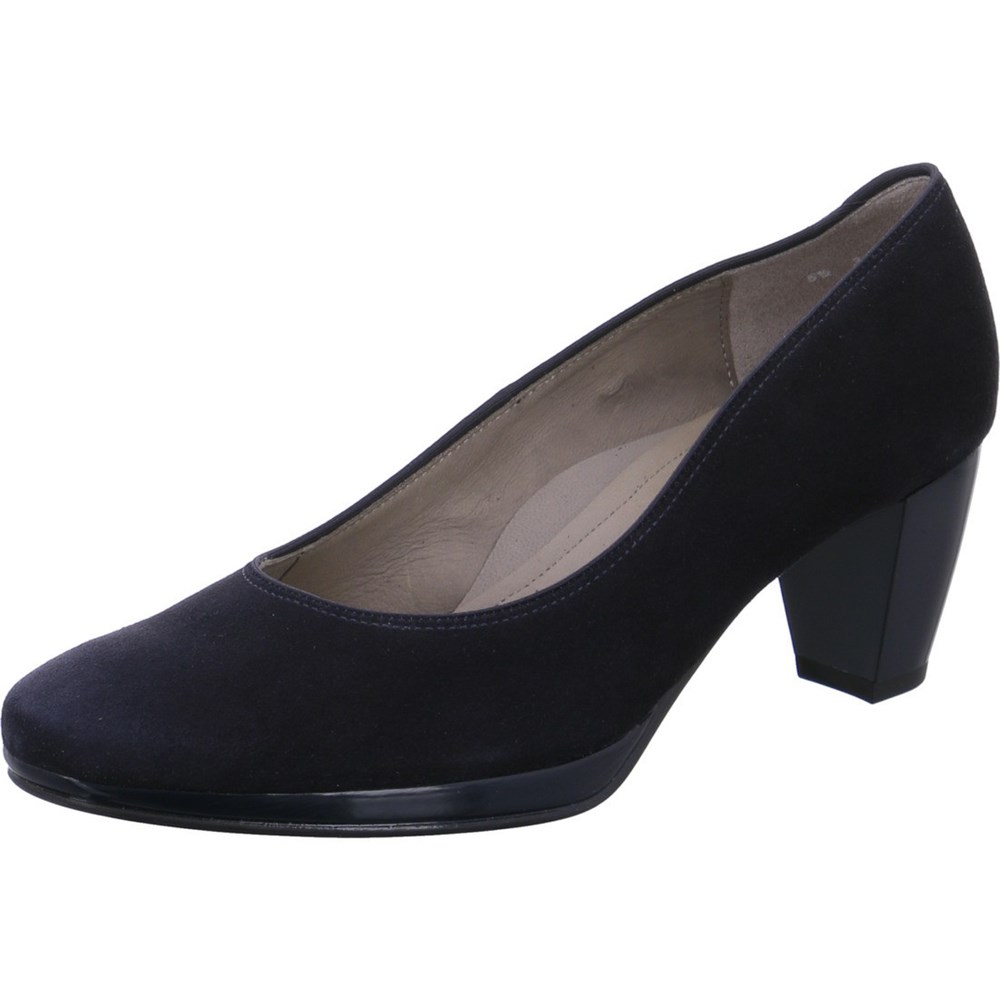 ARA platform heels Toulouse Court Sko Dame Blå | BC1347689