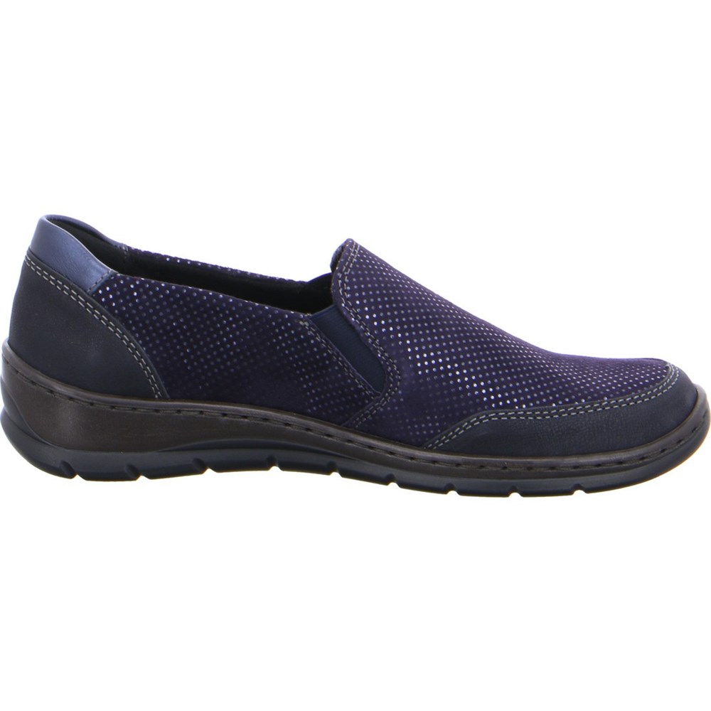 ARA slip-ons Gil Loafers Dame Blå | BA3957148