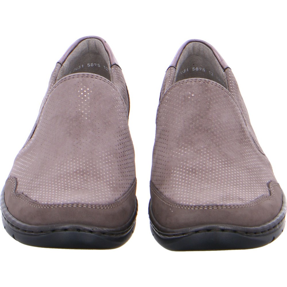 ARA slip-ons Gil Loafers Dame Grå | IS3519476