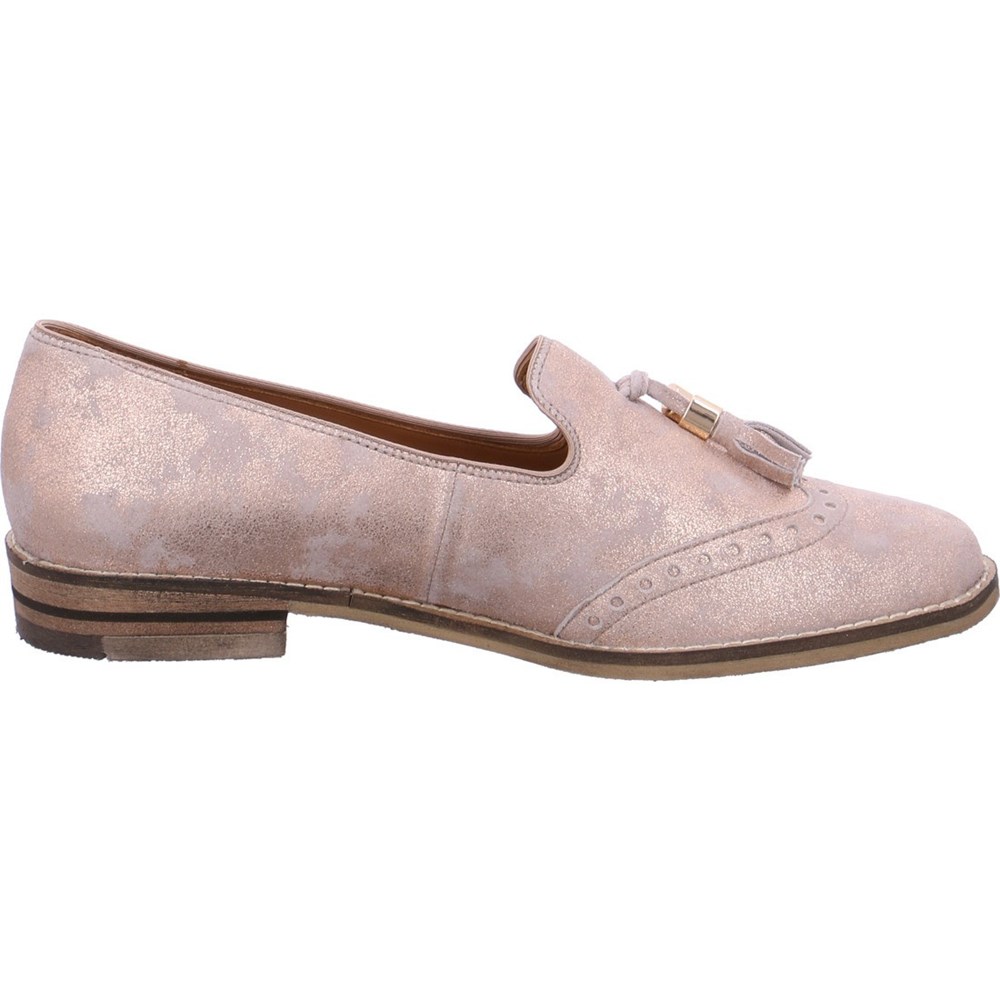 ARA slip-ons Kent Loafers Dame Hvite | MX5209714