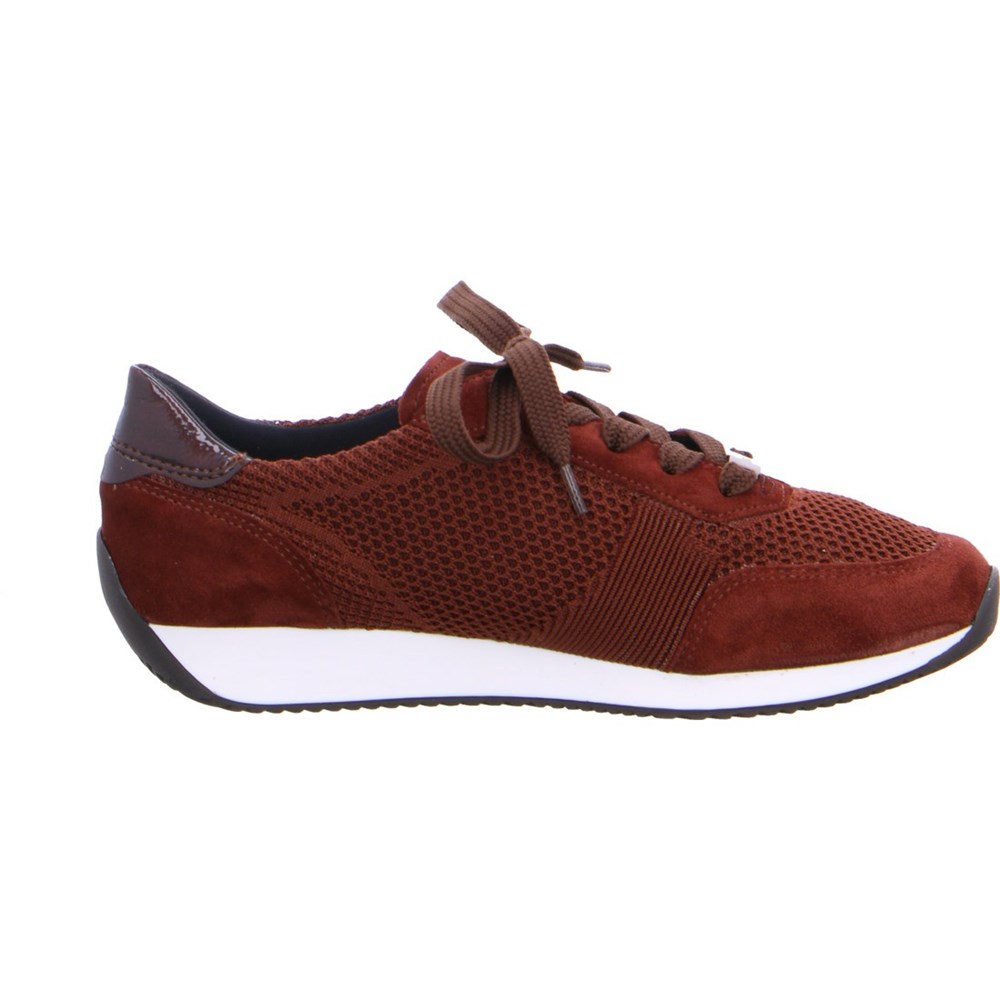 ARA trainers Lissabon Snøresko Dame Brune | YT4032851